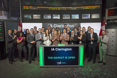 iA Clarington Opens the Market (CNW Group/TMX Group Limited)