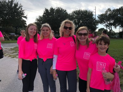 Ultimate Medical Academy Surpasses Goal with 1,100+ Walkers at Making Strides Against Breast Cancer Event