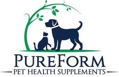 PureForm Pet Health Supplements new, eco-friendly inspired, logo (CNW Group/SciencePure Nutraceuticals Inc.)