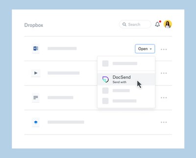 DocSend is now a Dropbox Extensions partner, allowing Dropbox users to collaborate, share, and track their files using DocSend.
