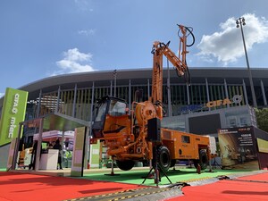 Zoomlion dévoile des produits de construction et de production de mortier localisés haut de gamme lors de la CIIE