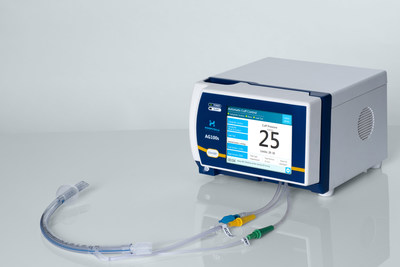 AnapnoGuard AG100s Control Unit and AnapnoGuard Endotracheal Tube Hospitech’s AnapnoGuard AG100s Control Unit serves as an integrated, multi-purpose airway management system, highly effective in protecting the lungs and tracheal tissues from infections and tissue injury. The AnapnoGuard Endotracheal Tube (AG ET Tube) provides an advanced solution to well-known complications related to prolonged mechanical ventilation, which prevents potential infections and injury of the trachea and vocal cords. AnapnoGuard AG100s Control Unit and AnapnoGuard Endotracheal Tube Hospitech’s AnapnoGuard AG100s Control Unit serves as an integrated, multi-purpose airway management system, highly effective in protecting the lungs and tracheal tissues from infections and tissue injury. The AnapnoGuard Endotracheal Tube (AG ET Tube) provides an advanced solution to well-known complications related to prolonged mechanical ventilation, which prevents potential infections and injury of the trachea and vocal cords.