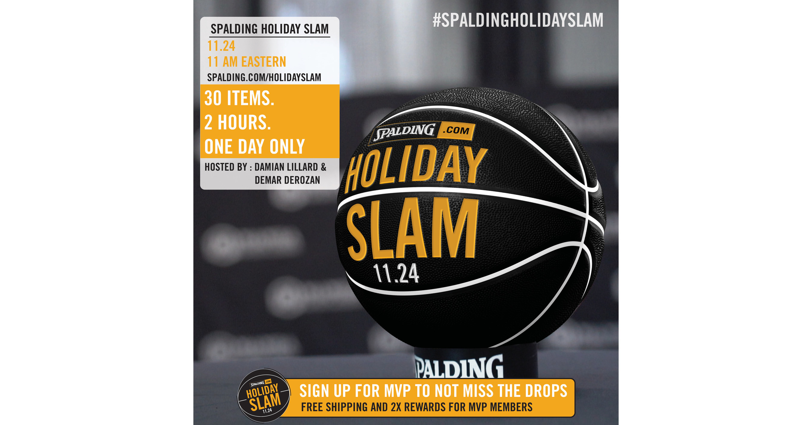 Spalding Holiday Slam Will Feature 30 Limited-Edition Basketball Items and NBA  Collaborations - AskMen