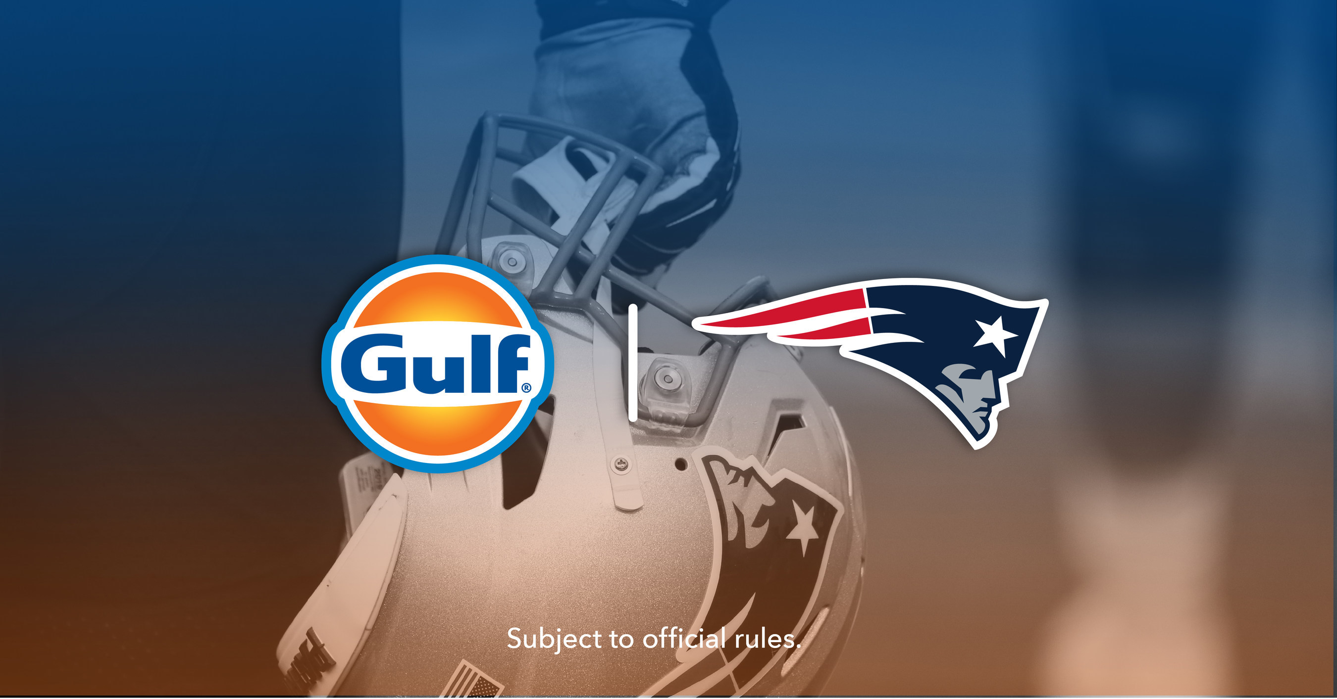 Gulf And New England Patriots Announce New Partnership