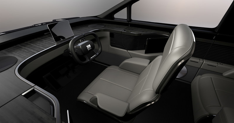 NEURON EV T-ONE Interior. Copyright © 2019 Neuron EV. All rights reserved.