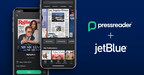 PressReader brings entertainment to new heights with JetBlue partnership