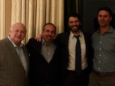 Left to Right: Dante Massaro, Chris La Mack, Peter Auerbach, Garret Giusti