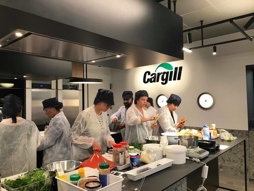 Cargill's Vilvoorde Culinary Experience Hub houses a team of culinary experts and chefs that collaborate with customers to develop on-the-spot innovative solutions that specifically address the challenges and demands of consumers.