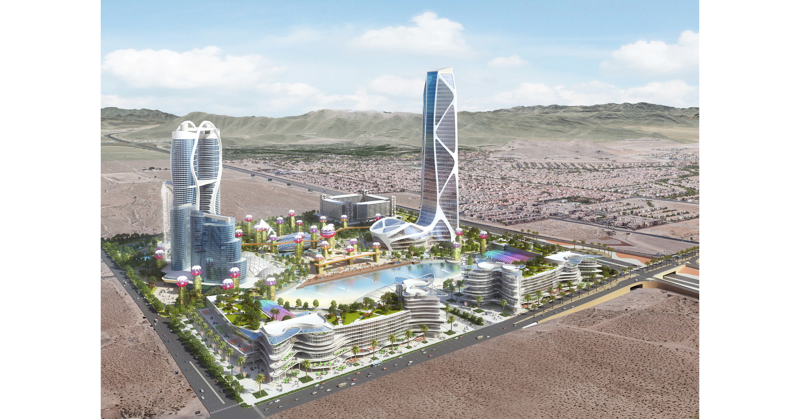 Company plans to build $7.5 billion 'smart mini-city' in Las Vegas