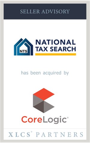 XLCS Partners advises National Tax Search in sale to CoreLogic