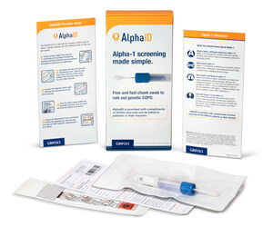 Grifols introduces AlphaID™, a free cheek swab to screen for Alpha-1, the most common genetic form of COPD