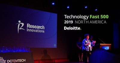 RII VP Ellen Minderman speaks at DCFEMTECH awards, June 2019 RII VP Ellen Minderman speaks at DCFEMTECH awards, June 2019