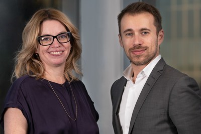 From left: Lorèn Lailey-Irvine, Calgary Managing Partner, NATIONAL Public Relations and Martin Daraiche, President, NATIONAL Public Relations (CNW Group/NATIONAL Public Relations)