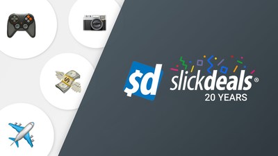 Celebrating 20 years of Slickdeals with "20 Days of Slickdeals" #socialcommerce