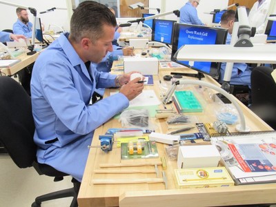 “I deal with PTSD every day,” says VWI Watch Technician and Army veteran Dereck Kelley. “But watchmaking is therapy. And to a degree, it saved me.”