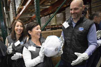 Ocean Spray partners with The Greater Boston Food Bank to feed more than 14 million meals to people in need.