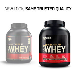 GOLD STANDARD 100% WHEY™ By OPTIMUM NUTRITION™ Has A New Look, Same Formula