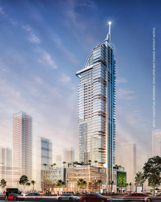 Rendering of Legacy Hotel and Residences
