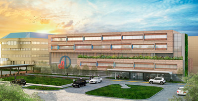 Artist&rsquo;s conceptual rendering of Deborah Heart and Lung Center&rsquo;s 2022 expansion project.