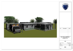 EA Armament &amp; Surveillance Technologies' Unveils Design of the "EA Tech Mobile Hospital Platform" as it Acquires 20% Equity in (OTC: ADFS)