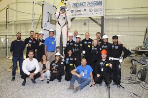 PoSSUM Completes First Commercial Gravity-Offset EVA Space Suit Test with the Collaboration of the Canadian Space Agency