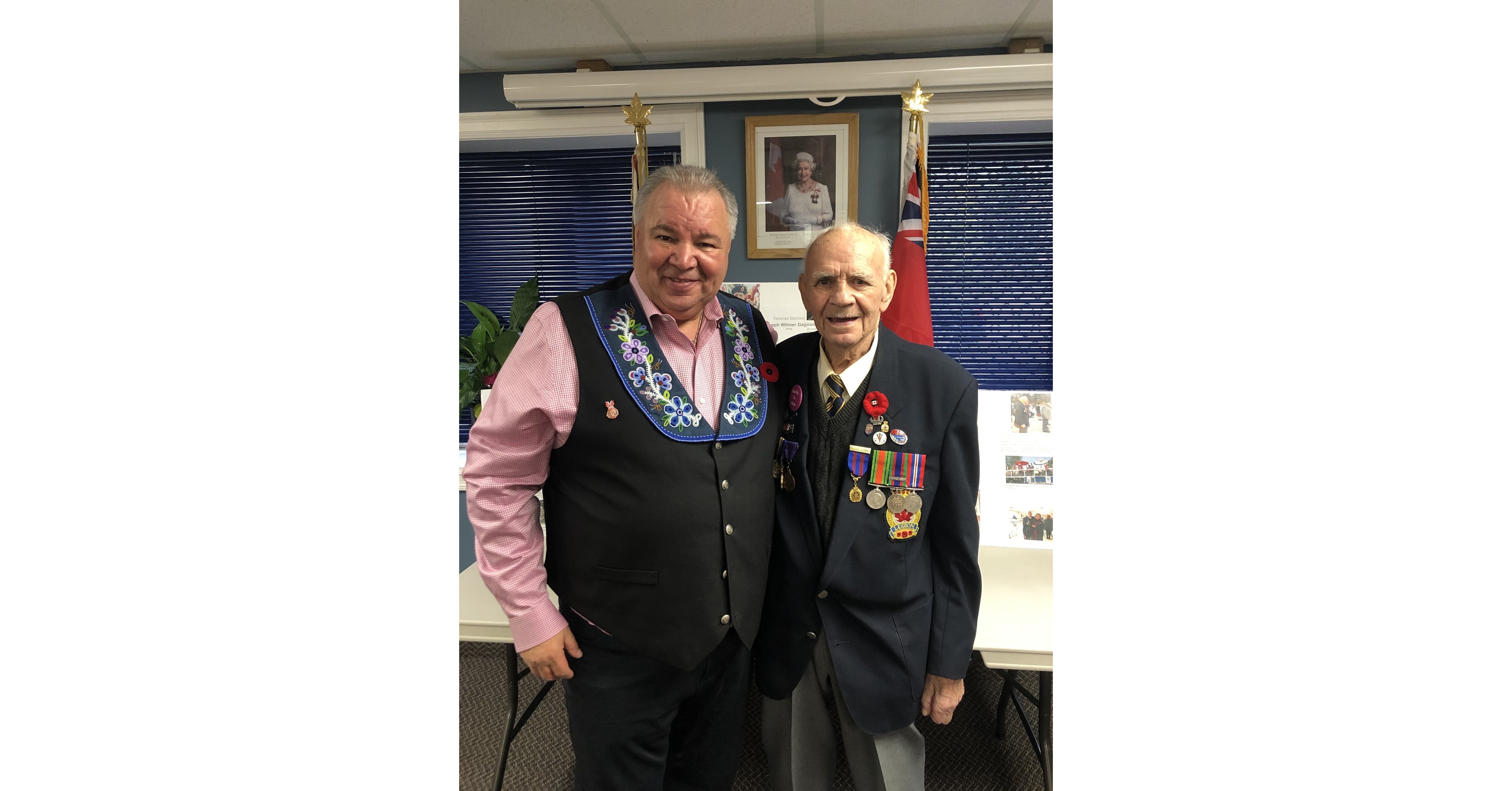 Métis Nation Honours Second World War Veteran in Port Hope