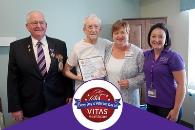 VITAS honors those who served America by serving them near the end of life. Every day is Veterans Day at VITAS Healthcare. VITAS honors those who served America by serving them near the end of life. Every day is Veterans Day at VITAS Healthcare.