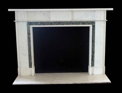English Regency marble fireplace from the legendary Waldorf Astoria Hotel in New York City.