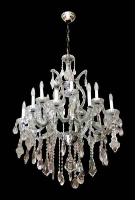 Crystal chandelier from New York's Waldorf Astoria Hotel.