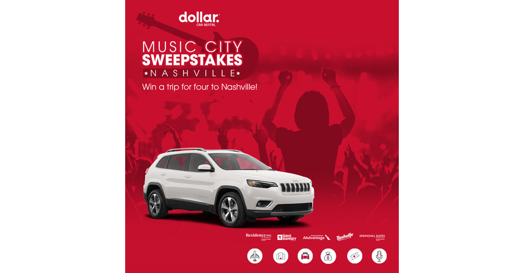 Dollar Car Rental's Music City Sweepstakes Offers FunFilled Nashville