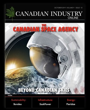 Sara Kopamees interviews the Canadian Space Agency for Canadian Industry magazine