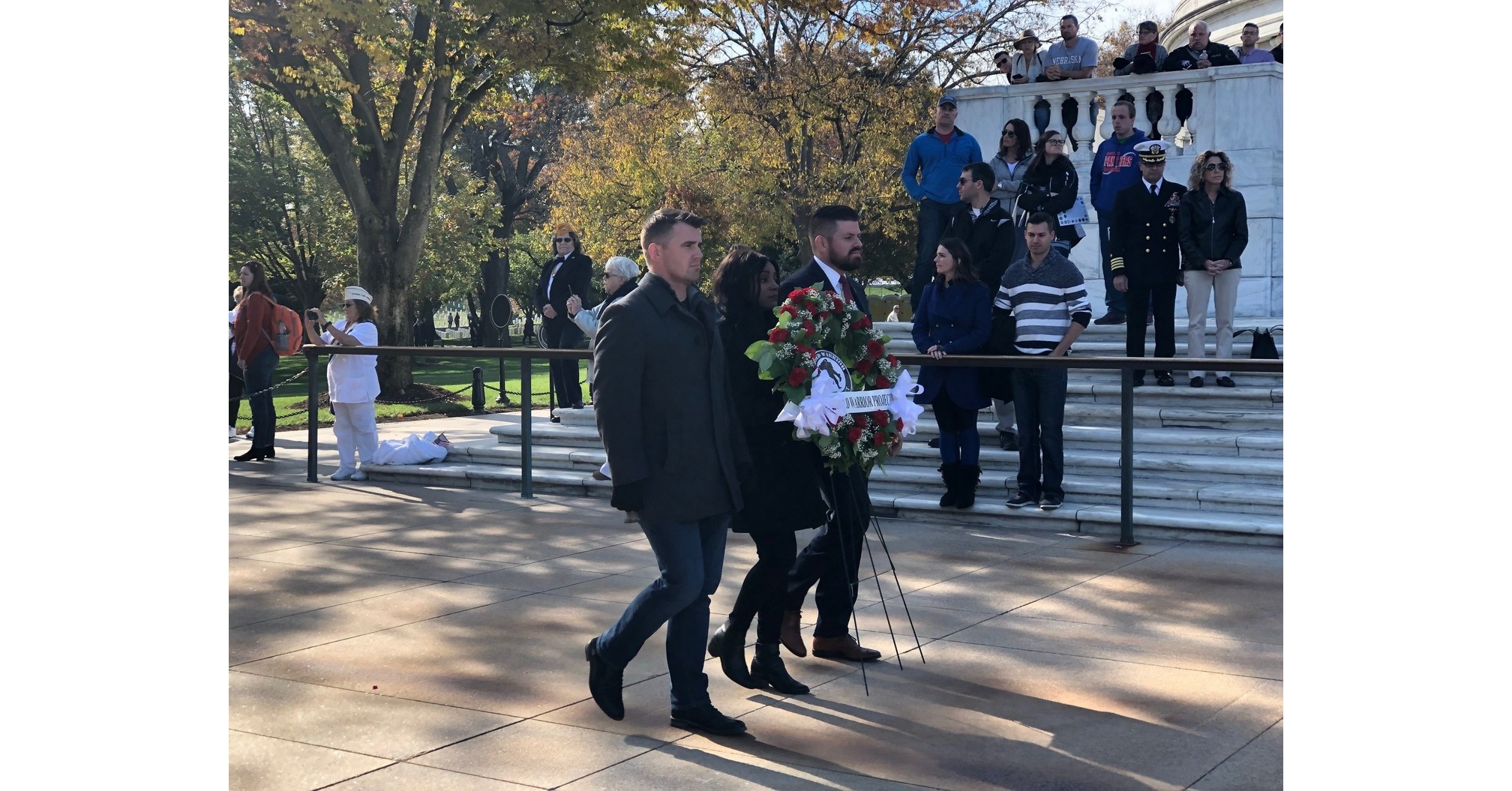 Wounded Warrior Project Lays Wreath at Veterans Day Ceremony