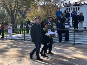 Wounded Warrior Project Lays Wreath at Veterans Day Ceremony
