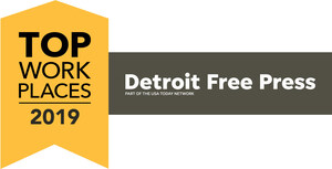 The Detroit Free Press Names Tegrit Software Ventures Inc. a Winner of the Detroit Top Workplaces 2019 Award