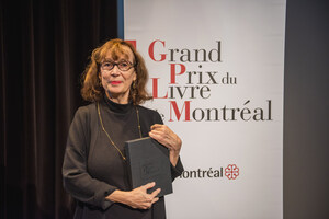 Carole David remporte le Grand Prix du livre de Montréal 2019 pour Comment nous sommes nés