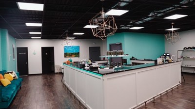 APCO MED - TULSA BUD BAR PATIENT LOUNGE.