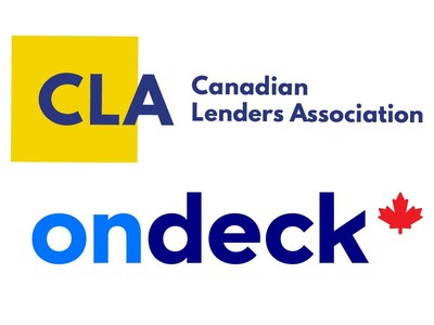 Logo: Canadian Lenders Association (CLA) and OnDeck Canada (CNW Group/OnDeck Canada)
