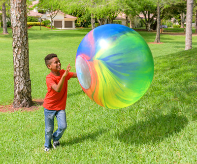 Adults&Kids Transparent Sports Wubble Bubble Ball 3Colors Water Balloons Stretch 