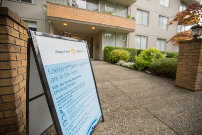Tapping into basic energy savings in older apartments proving successful in lowering emissions, costs and demands on public infrastructure. (CNW Group/FortisBC)