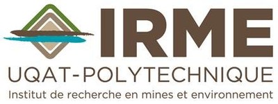 Logo : UQAT-Polytechnique Institut de recherche en mines et environnement (IRME) (Groupe CNW/Universit du Qubec en Abitibi-Tmiscamingue (UQAT))