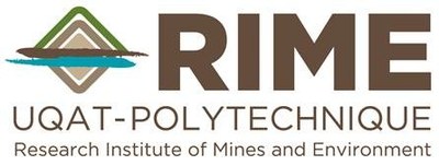 Logo: UQAT-Polytechnique Research Institute of Mines and Environment (RIME) (CNW Group/Université du Québec en Abitibi-Témiscamingue (UQAT))