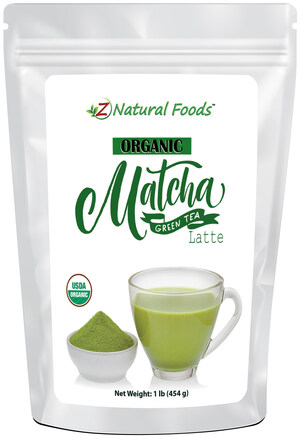 Z Natural Foods Announces New Organic Matcha Green Tea Latte Powder
