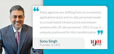 Sonu Singh, CEO of 1901 Group, discusses company history and business model to redefine and simplify enterprise IT. Sonu Singh, CEO of 1901 Group, discusses company history and business model to redefine and simplify enterprise IT.