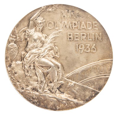 This 1936 Jesse Owens Olympic Gold Medal is being offered at auction from Nov. 18th through Dec. 7th at www.GoldinAuctions.com