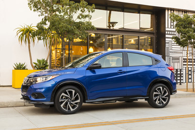 The sporty and spacious 2020 Honda HR-V begins arriving in Honda showrooms tomorrow with a starting price of $20,820 (excluding $1,095 destination and handling). Fresh from an extensive refresh for model year 2019, the 2020 HR-V carries over the new attitude and bolstered lineup with new Sport and Touring trims and available Honda Sensing®, while maintaining its class-leading cargo space and class-above interior refinement.