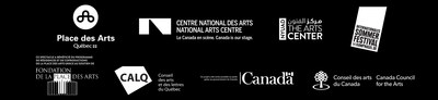 Logos partenaires (CNW Group/Place des Arts)