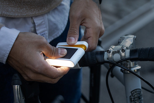 MPOWERD's Luci Solar Bike Light Set