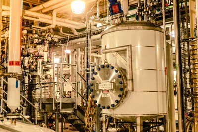 Cargill-DSM joint venture Avansya's new fermentation facility in Blair, Nebraska, to sustainably produce the zero-calorie sweetener.