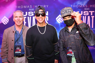 Thomas J. Henry, Daddy Yankee, Alec Monopoly ©Getty Images 