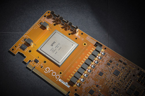 Groq's PetaOp-capable architecture was used to create the Tensor Streaming Processor shown on this PCIe board which is currently being tested by customers